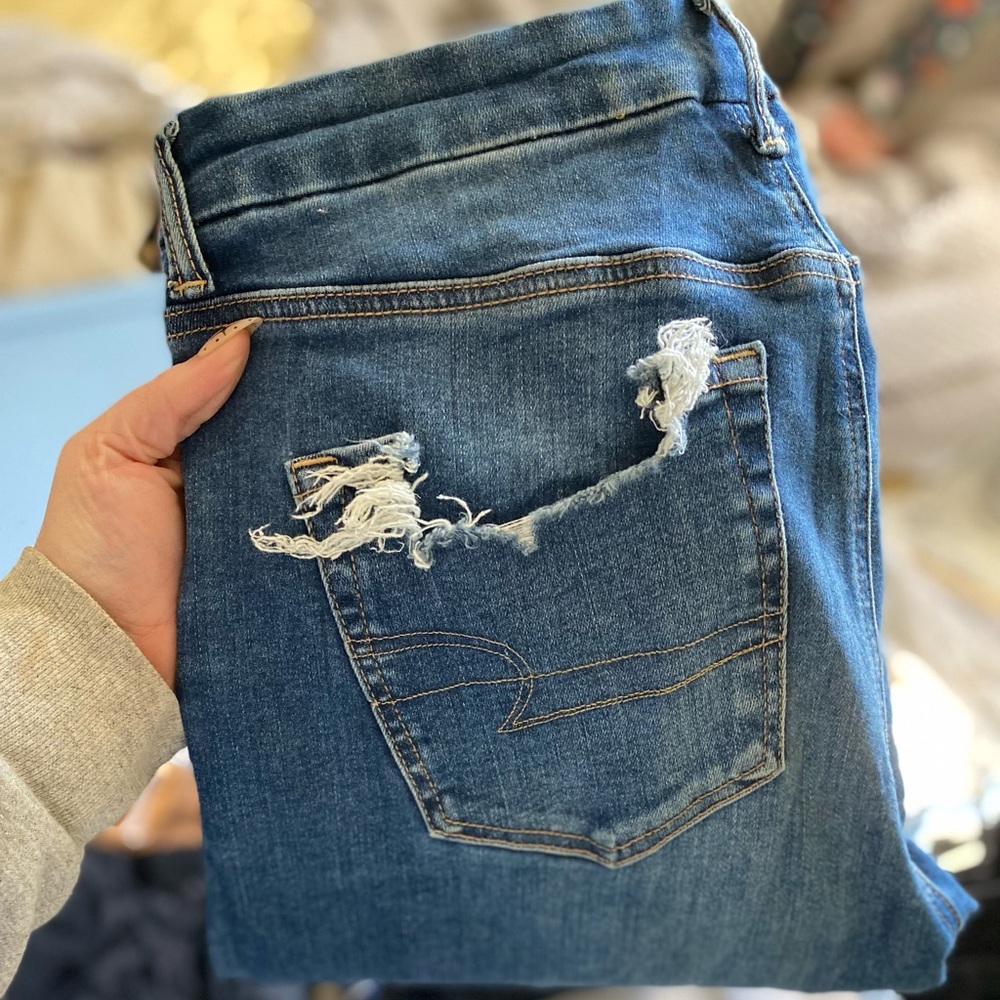 American Eagle curvy high rise jegging